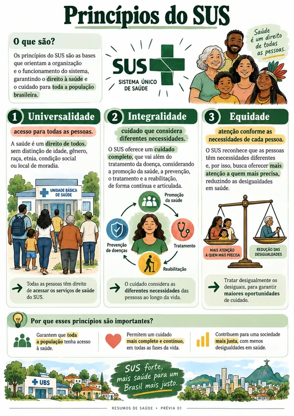 Prévia 1: Princípios do SUS