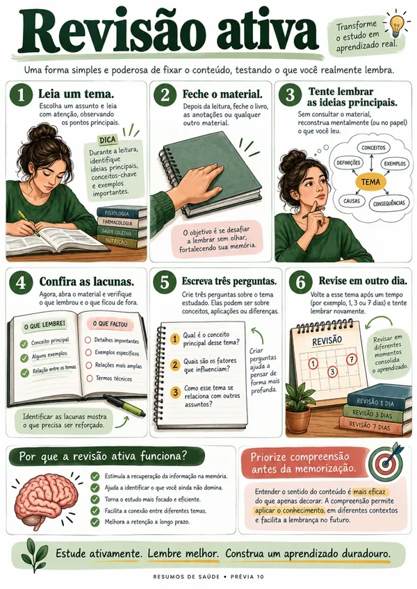 Prévia 10: Revisão ativa